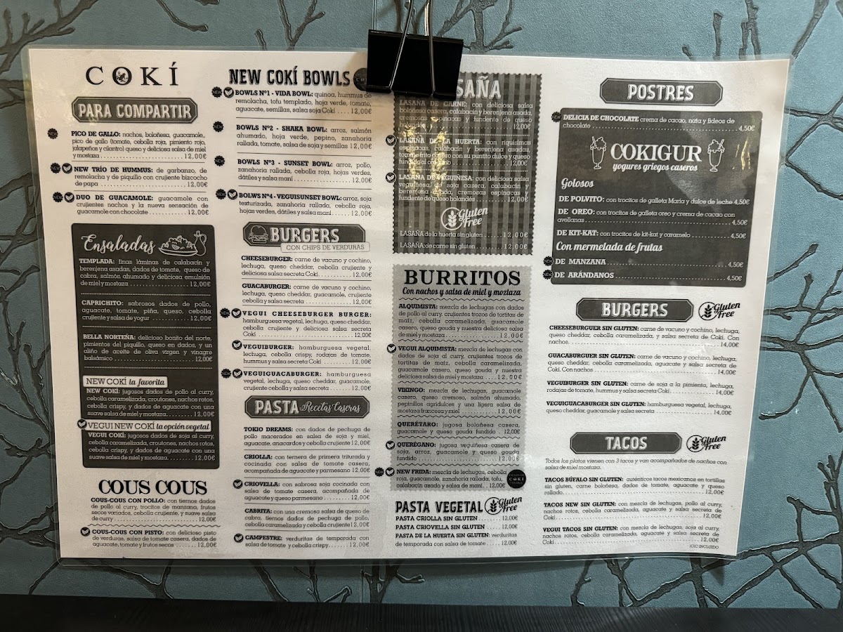 Menu Cokí Triana-2