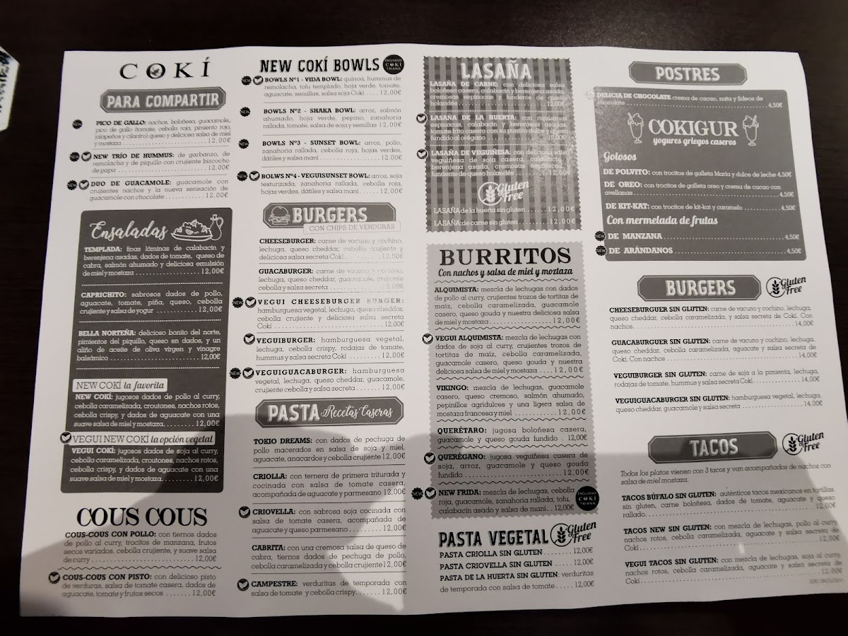Menu Cokí Triana-3