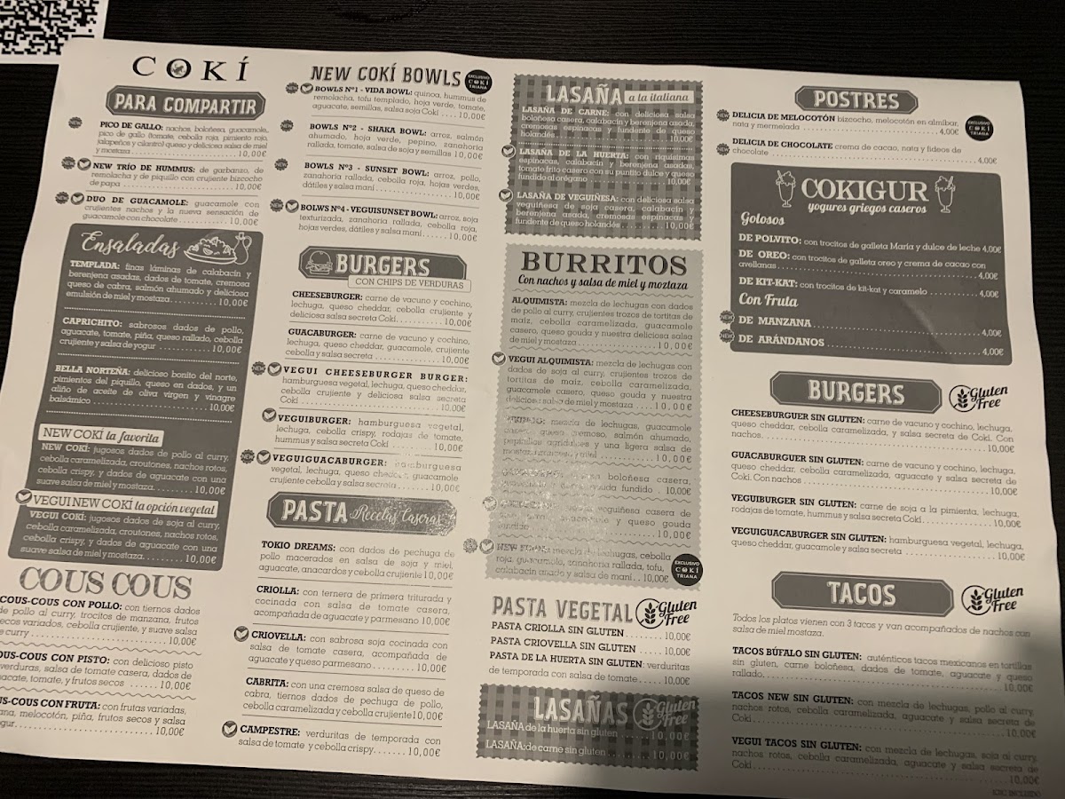 Menu Cokí Triana-4