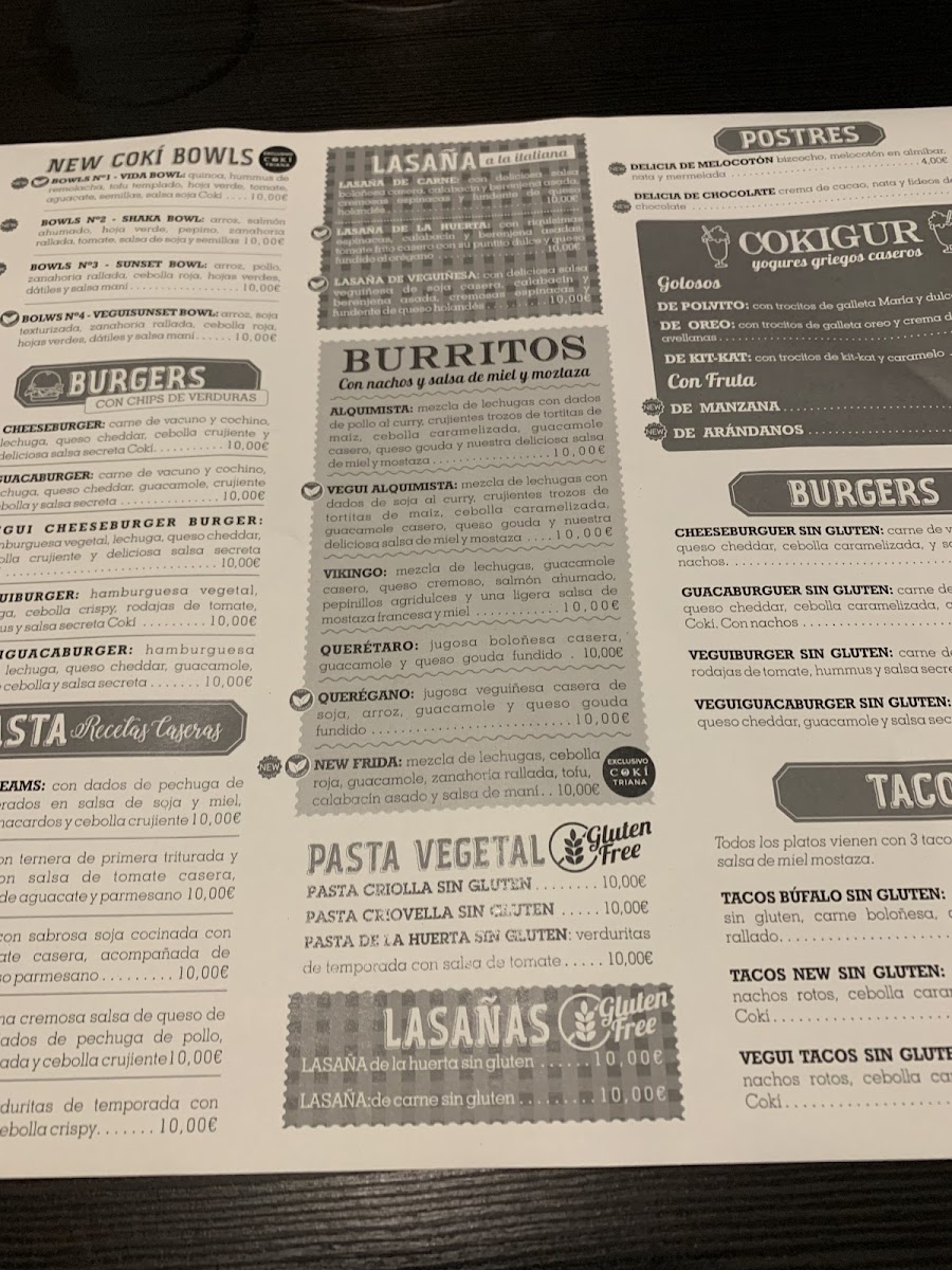 Menu Cokí Triana-8